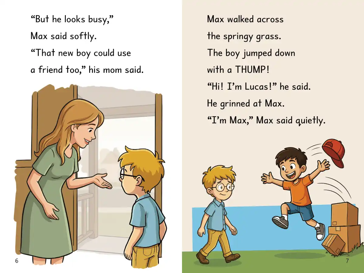 The Box Kids Book 1 — pages 6-7