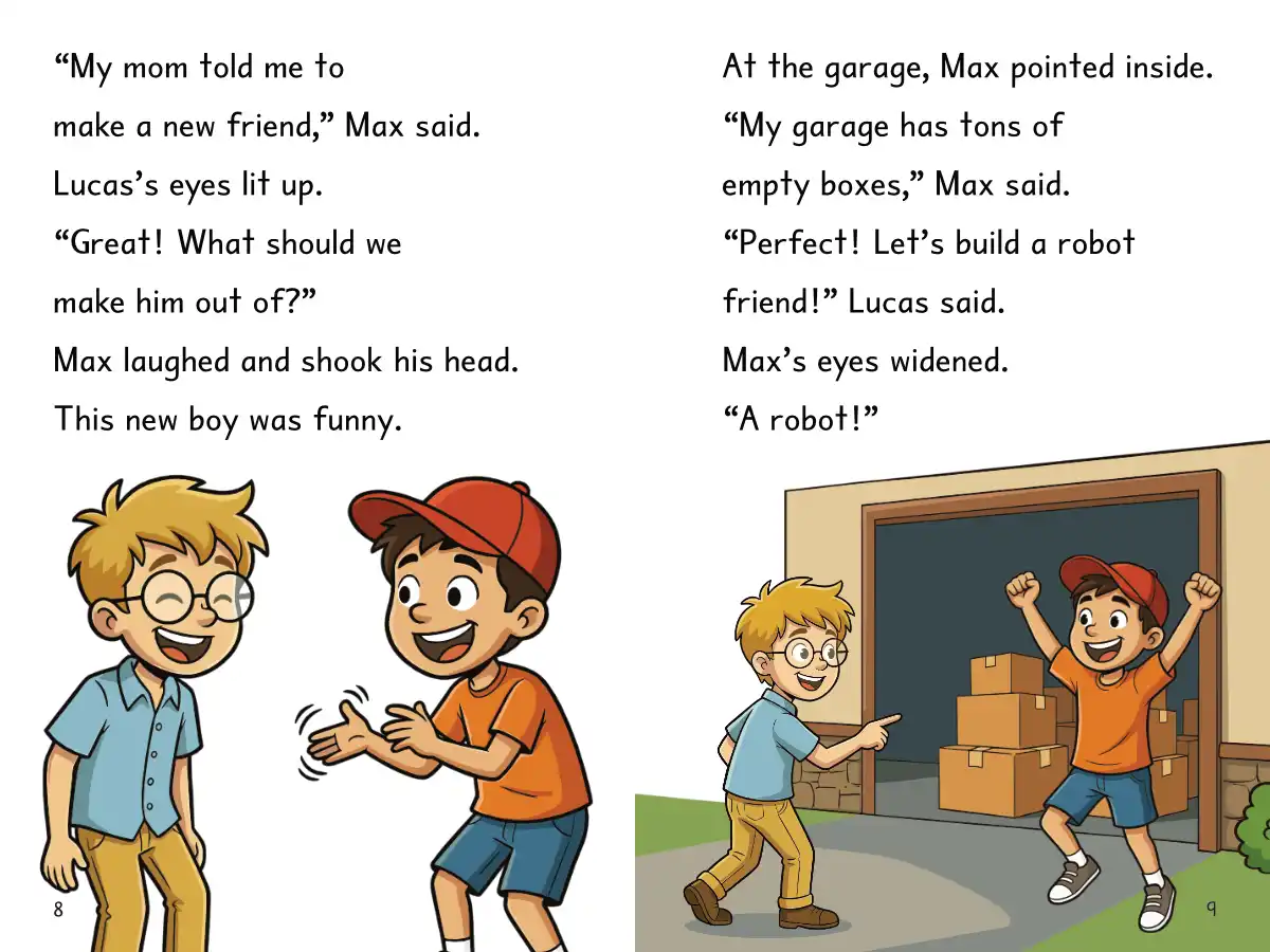 The Box Kids Book 1 — pages 8-9