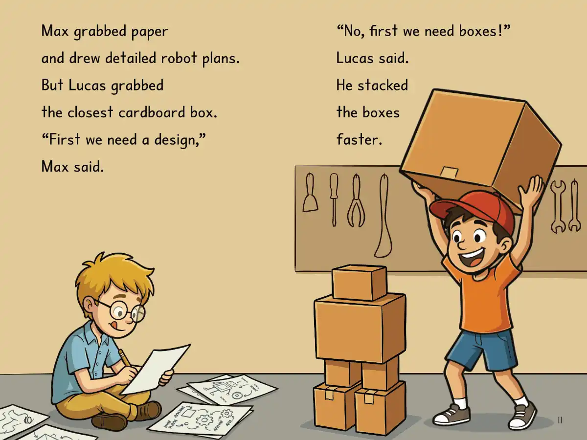 The Box Kids Book 1 — pages 10-11